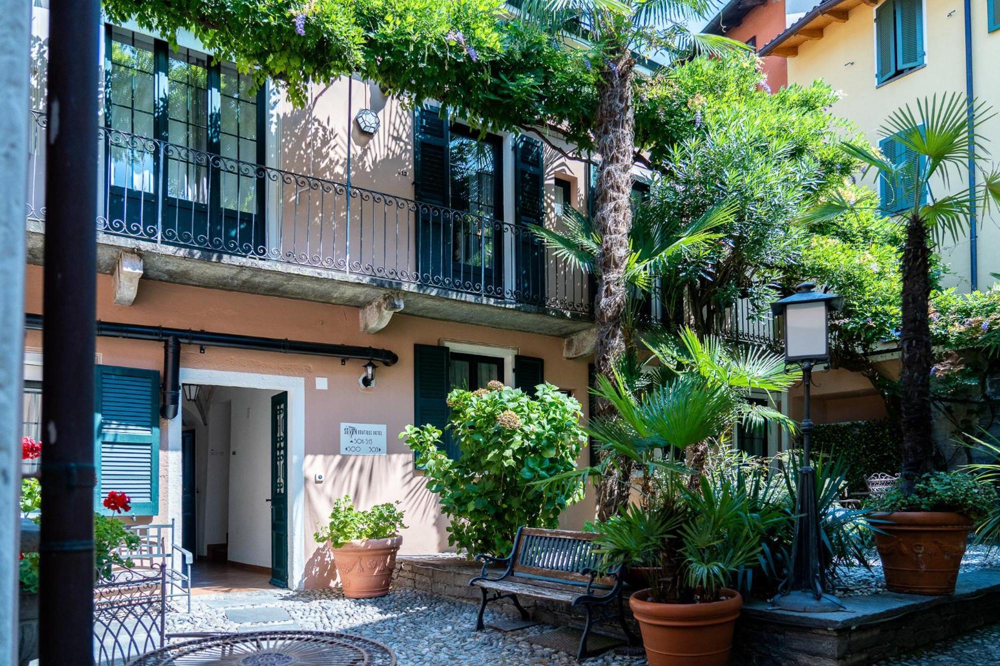 Seven Boutique Hotel Ascona Exteriör bild